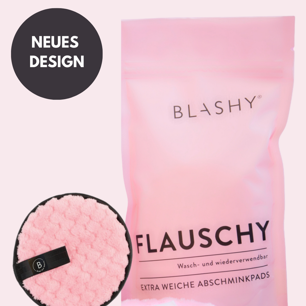 BLASHY FLAUSCHY, Abschminkpads, 3 Stück - neues Design!