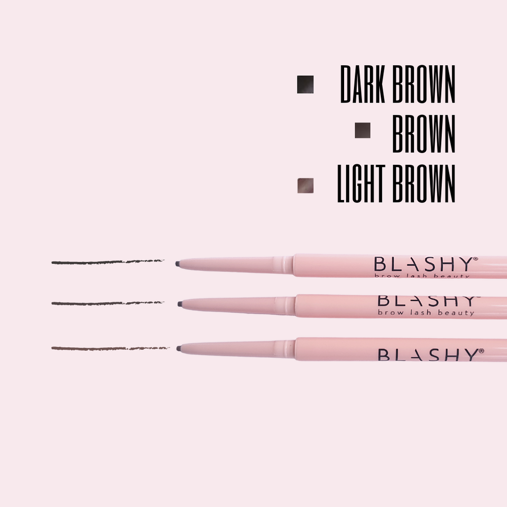 BLASHY BROW SKINNY, Pigment Eyebrow Pencil, 3 Farben